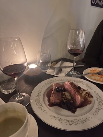 첫 크리스마스 디너 사진